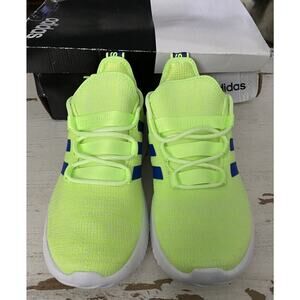 adidas Kids Sneakers in Neon Yellow and Blue